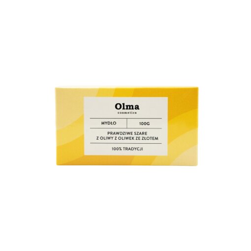 OLMA COSMETICS True Gray Olive Oil Soap with Gold (100 g)