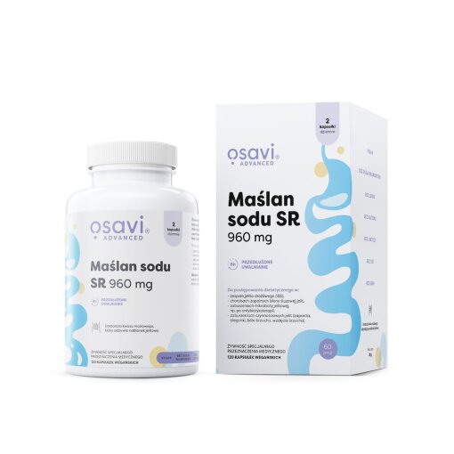 OSAVI Sodium butyrate (120 caps)