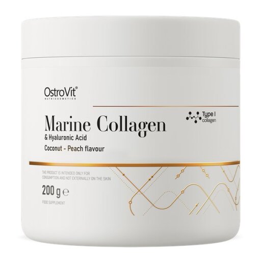 OSTROVIT Marine Collagen & Hyaluronic Acid coconut & peach (200 g )