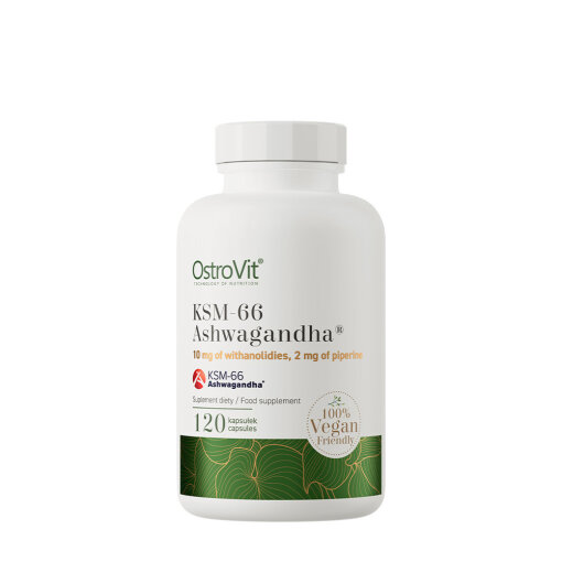 Ostrovit KSM-66 Ashwagandha® Vege (120 Capsules)