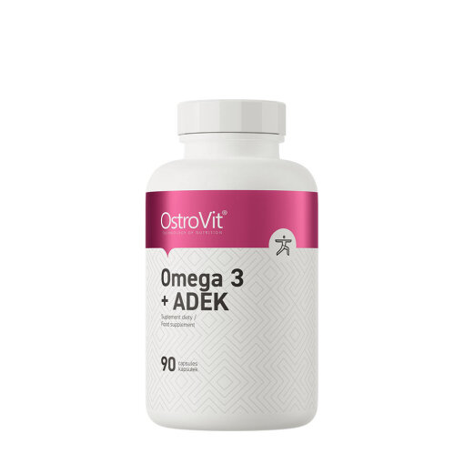 Ostrovit Omega 3 + ADEK  (90 Capsules)