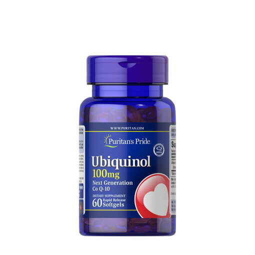 Puritans Pride Ubiquinol 100 mg  (60 Softgels)