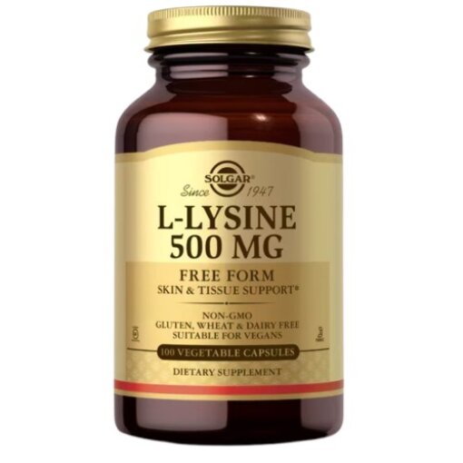 SOLGAR L-Lysine 500 mg (100 caps)