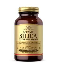 SOLGAR Oceanic Silica from Red Algae (100 caps)