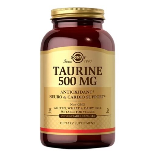 SOLGAR Taurine 500 mg (100 Veg Caps)