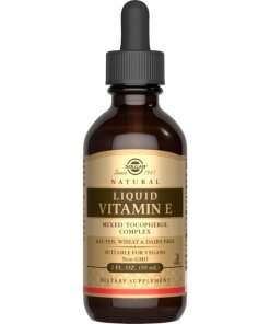 SOLGAR Vitamin E Natural Liquid (59 ml / 2 fl. oz.)