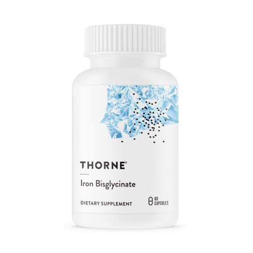 THORNE RESEARCH Iron Bisglycinate (60 caps)
