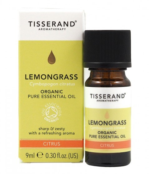 Tisserand Aromatherapy - Biologische Lemongrass Etherische Olie 9 ml
