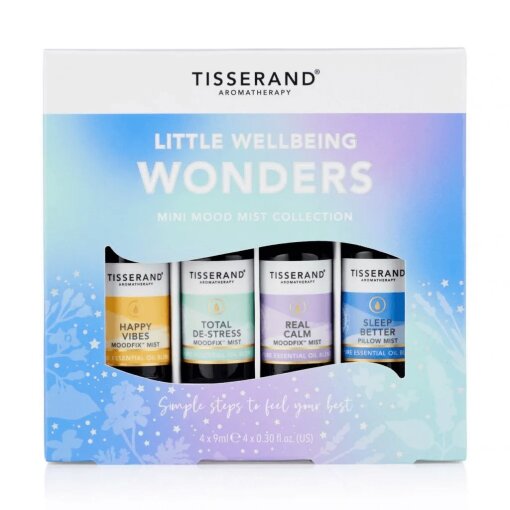 TISSERAND AROMATHERAPY Little Wellbeing Wonders - Mist Spray - Essential Olis  (4 x (9 ml / 0