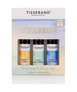 TISSERAND AROMATHERAPY The Little Box Of Wellbeing (3 x 10 ml / 3 x 0