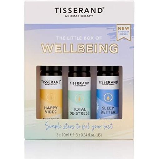 TISSERAND AROMATHERAPY The Little Box Of Wellbeing (3 x 10 ml / 3 x 0