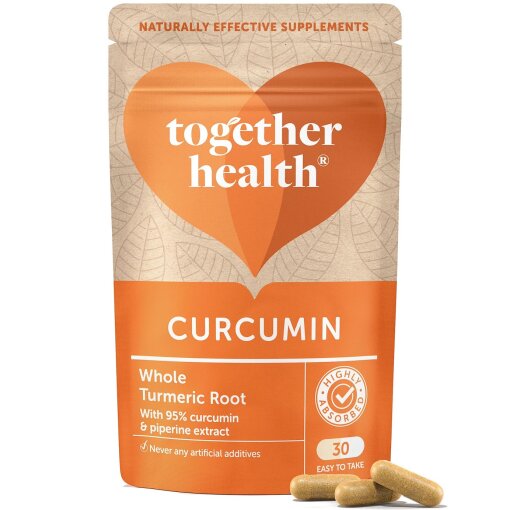 TOGETHER Curcumin & whole Turmeric Root with piperine extract 95% (30 caps)
