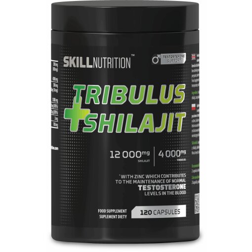 Tribulus + Shilajit - 120 vegan caps