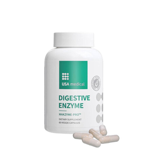 USA medical Digestive Enzyme (60 Capsules)