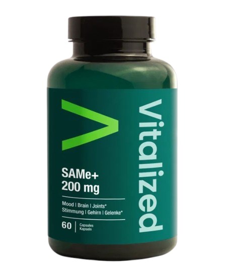 VITALIZED SAMe+ 200 mg (60 caps)
