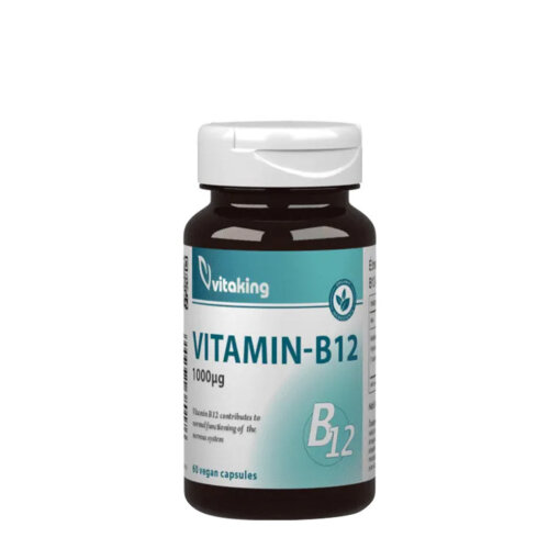 Vitaking B-12 Vitamin Vege (60 Veg Capsules)