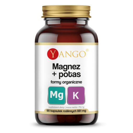 YANGO Magnesium + Potassium (90 caps)