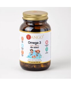 YANGO Omega 3 for kids EPA + DHA (60 caps)