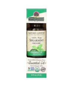 100% Pure - Ekologisk grönmynta eterisk olja + 15 ml