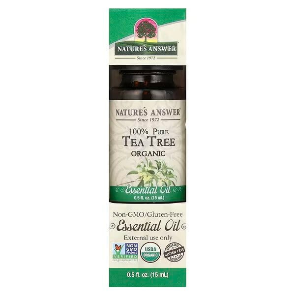 100% Ren Ekologisk Tea Tree Eterisk Olja – 15 ml