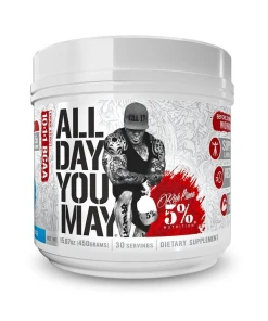 5% Nutrition - All Day You May Legendariska Serien Blåbärslimonad + 450g