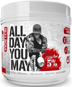 5% Nutrition - All Day You May Legendariska Serien Fruktpunch + 435 g