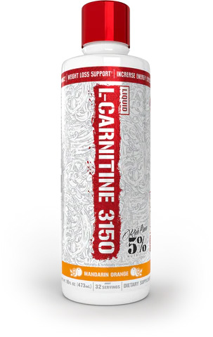 5% Nutrition - Legendarisk serie Flytande L-karnitin Mandarinapelsinsmak + 473 ml