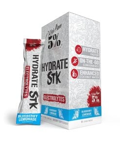 5% Nutrition - Legendary Series Hydrate-stickpaket Blåbärlemonad + 10 x 9 g