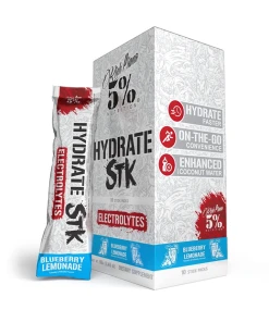 5% Nutrition - Legendary Series Hydrate-stickpaket Blåbärlemonad + 10 x 9 g