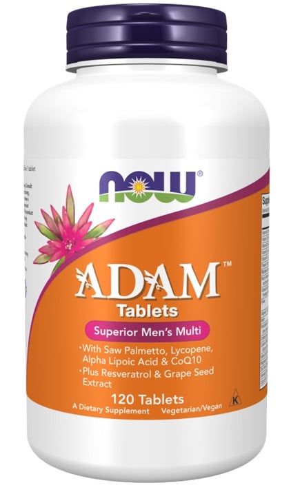 ADAM - Multivitamin för män + 120 tabletter