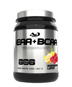 Addict Sport Nutrition - EAA + BCAA Hallon-citron + 350 g