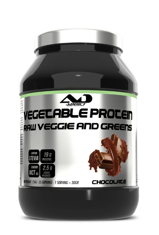 Addict Sport Nutrition - Rå Veggie and Greens Vegetabiliskt Protein
