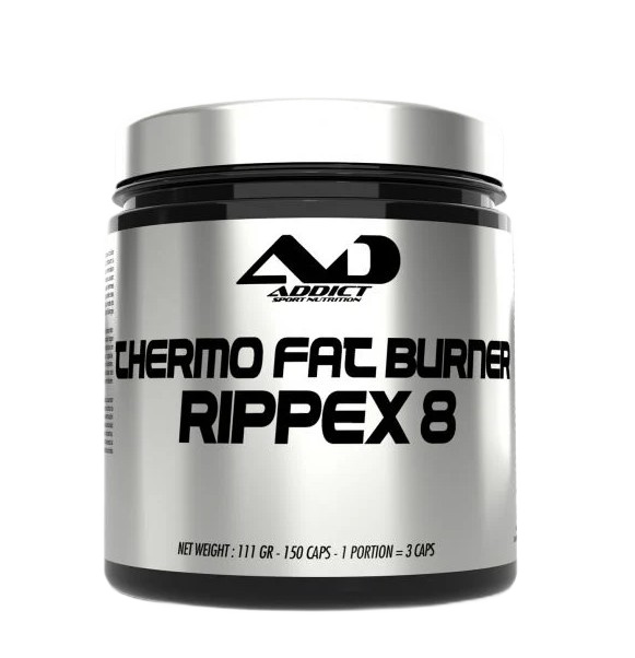 Addict Sport Nutrition - Rippex 8 Termo Fettförbrännare + 150 kapslar