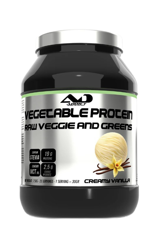 Addict Sport Nutrition - Växtbaserat protein från grönsaker