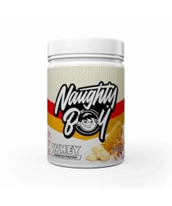 Advanced Whey - Vit choklad-karamellkex + 900g