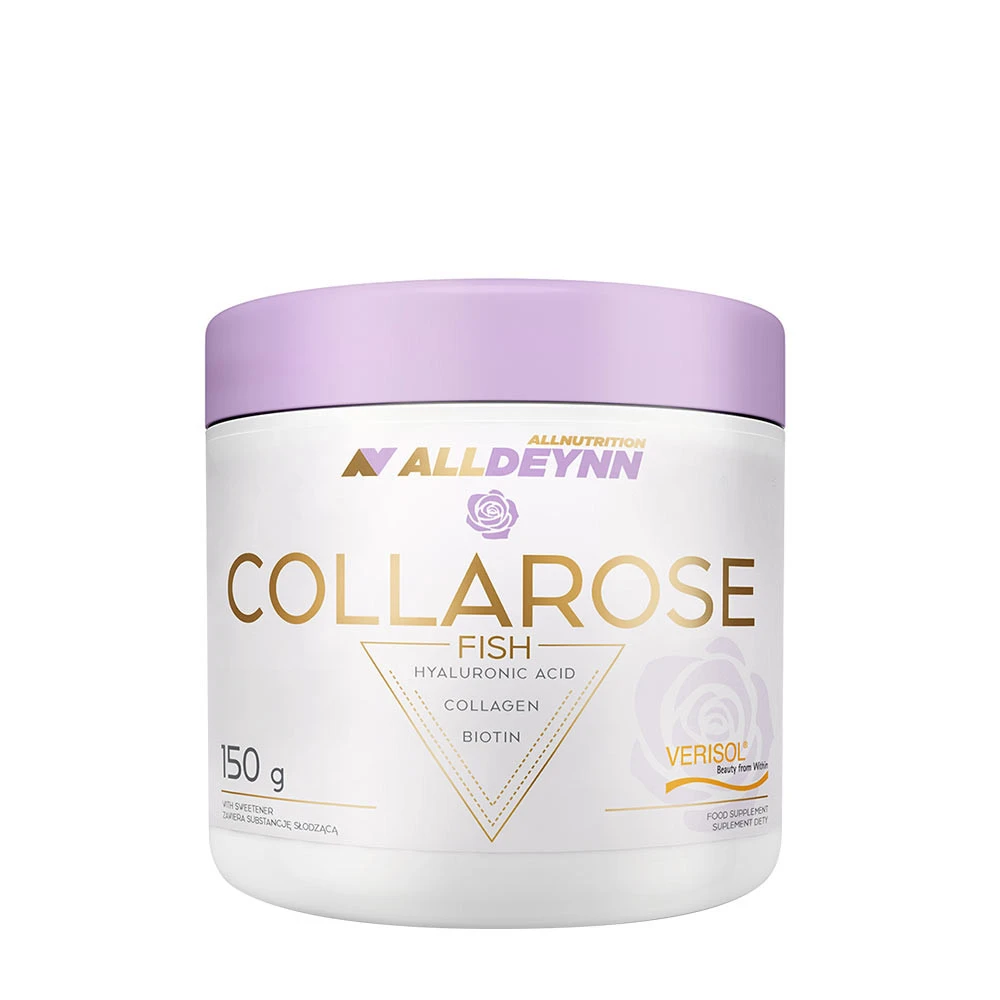 AllDeynn Collarose Fiskkollagen med Apelsinsmak – 150g