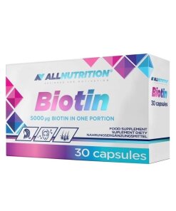 Allnutrition - Biotin 5000 mikrogram + 30 kapslar