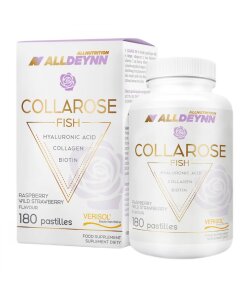 Allnutrition - Collarose Fisk med hallon och vilda jordgubbar + 180 pastiller