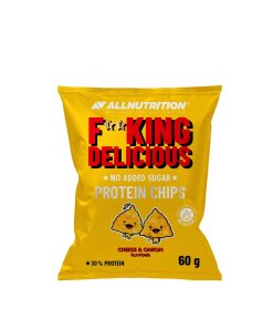 Allnutrition - Fitking Goda ost- och lökproteinchips + 60 g