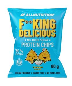 Allnutrition - Fitking Goda ostproteinchips + 60g