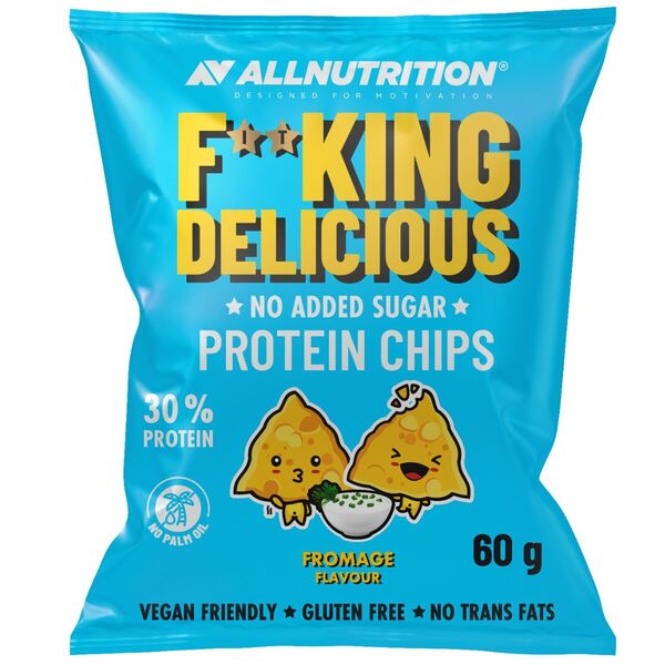 Allnutrition - Fitking Goda ostproteinchips + 60g