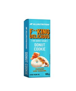 Allnutrition - Fitking Läcker Donut Cookie med kokos och karamell + 128 g