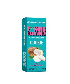 Allnutrition - Fitking Läcker mjölkig kokoscookie + 128 g