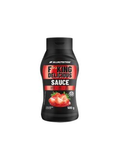 Allnutrition - Fitking Ljuvlig Jordgubbssås + 500g