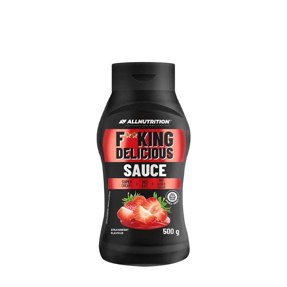 Allnutrition - Fitking Ljuvlig Jordgubbssås + 500g