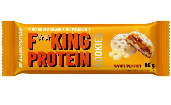 Allnutrition - Fitking Vit jordnötprotein-kakor + 6-pack