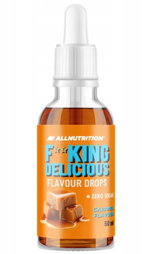 Allnutrition - Fitking karamellsmakdroppar + 50 ml