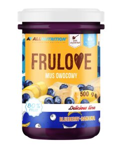 Allnutrition Frulove Blåbär & Bananmousse 500g