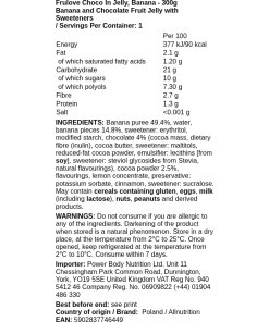 Allnutrition - Frulove Choklad i gelé jordgubbssmak + 300 g