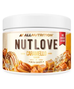 Allnutrition - Nutlove Caramello med knapriga bitar + 480 g